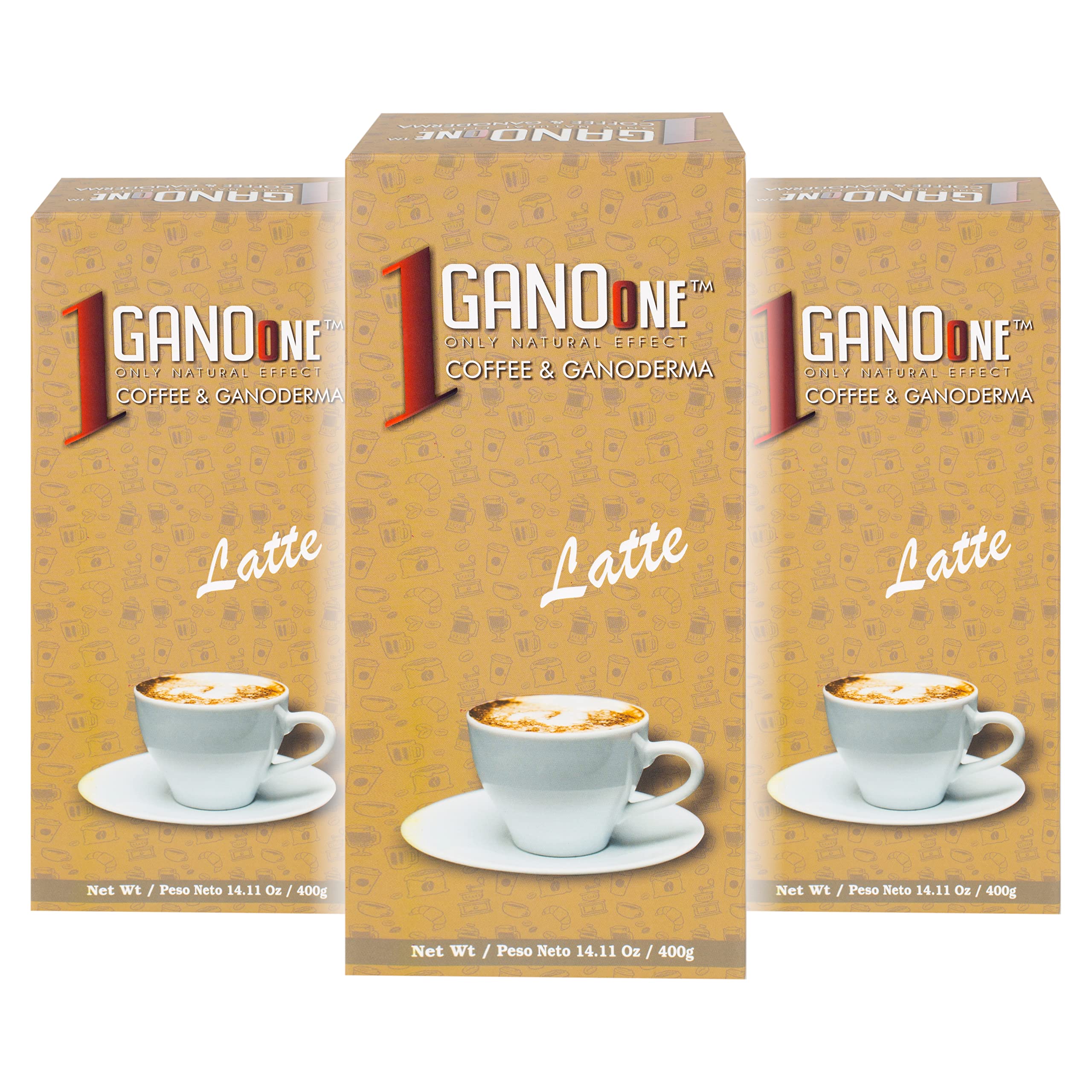Reishi Mushroom Instant Latte Coffee 20 Sachets